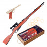 Набор «Трофей снайпера - 2»: снайперская винтовка Мосина и пистолет Люгера, из дерева