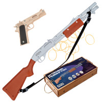 «Шериф Джонсон - 2»: большой дробовик и пистолет «Кольт», набор резинкострелов