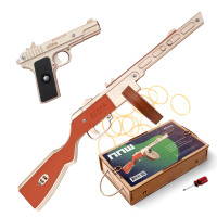 Набор «Партизанский командир - 1»: деревянный автомат ППШ и пистолет ТТ