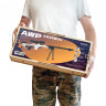 Деревянная винтовка-резинкострел AWP «Азимов» из CS GO, длина 1 метр