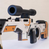 Деревянная винтовка-резинкострел AWP «Азимов» из CS GO, длина 1 метр