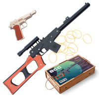 Российский снайпер 2: винтовка ВСС &quot;Винторез&quot; черная и пистолет Стечкина