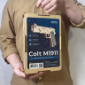 Игрушечный пистолет «Кольт» М1911: деревянный резинкострел от ARMA.TOYS