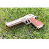 Пистолет «Дезерт Игл» (Desert Eagle), стреляющий резинками деревянный макет