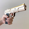 Набор «Встречные выстрелы - 1»: резинкострелы пистолеты «Люгер» и ТТ белые