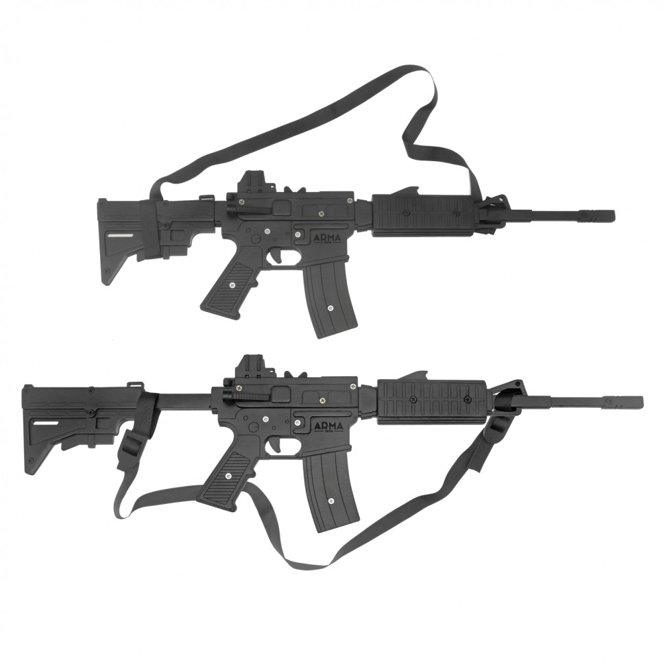  Набор резинкострелов Секретная служба: винтовка М4 и пистолет Глок окрашенный
