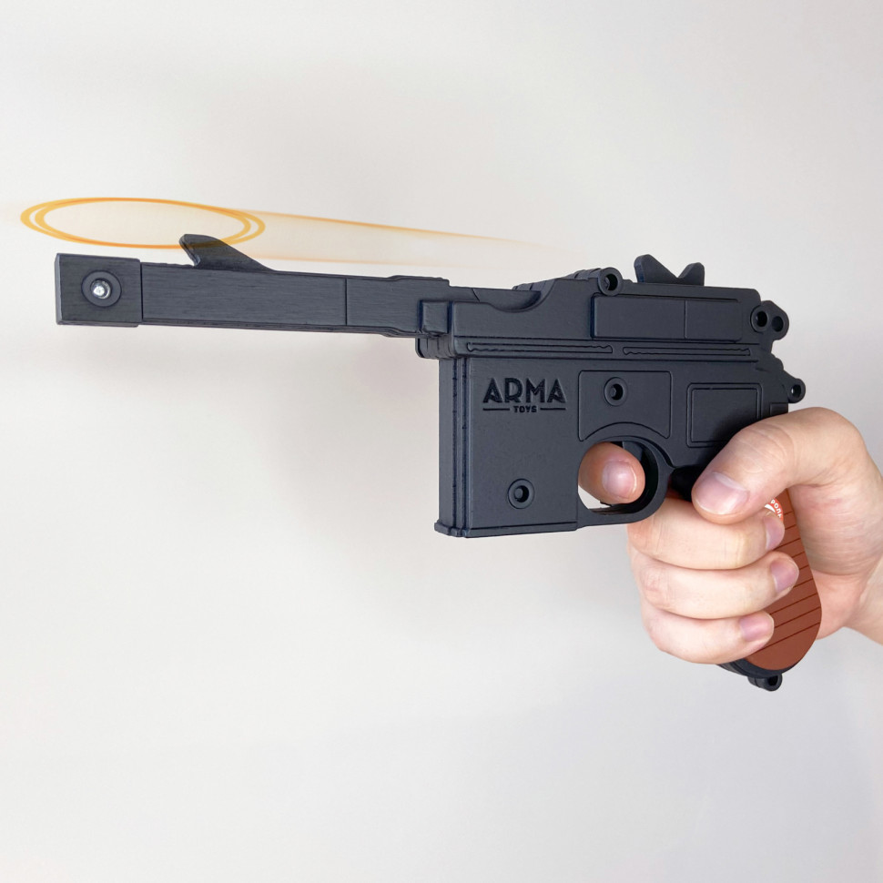  Набор резинкострелов Охрана Императора: винтовка Мосина без прицела и пистолет Маузера окрашенный