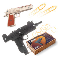 Набор игрушек «Пламя Востока - 2» (автомат «Узи» и пистолет «Дезерт Игл»)